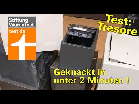 Test Tresore: Billige sind schnell geknackt - 70 vs. 400 € im Aufbruchstest